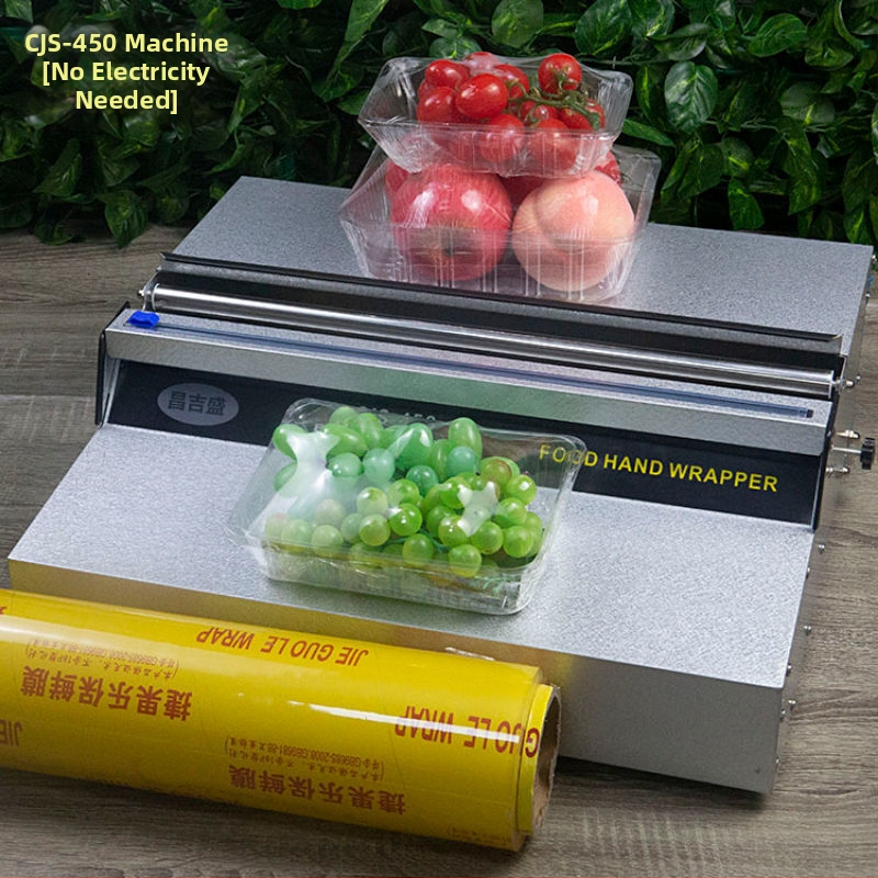Mašina za pakiranje folijom - ručno upravljanje, brtvljenje, za razne predmete, putno pakiranje