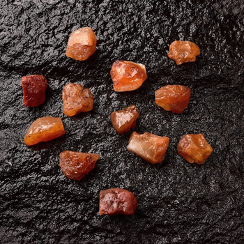 Durva kristálykő mintadarab — Anyag: agat; Termékkód: Granular mineral 54 red agate; Kategória: durva kristálykő; Stílus: modern minimalist; Csomagolás: PP zacskó, egyedileg csomagolt