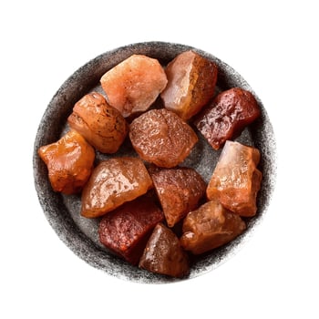 Durva kristálykő mintadarab — Anyag: agat; Termékkód: Granular mineral 54 red agate; Kategória: durva kristálykő; Stílus: modern minimalist; Csomagolás: PP zacskó, egyedileg csomagolt