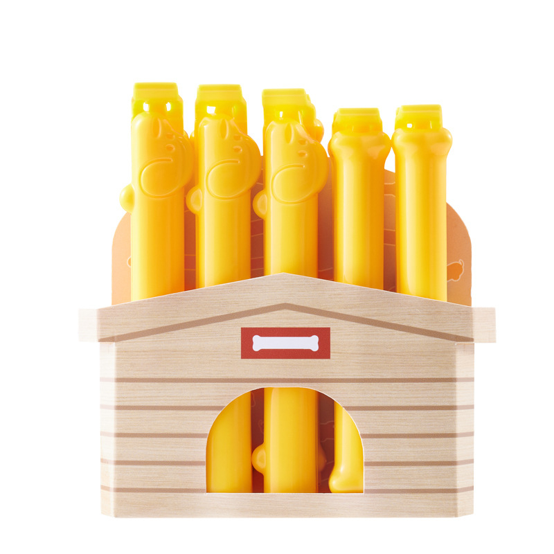 Time Machine Clip de Sigilare Alimentară, Clip pentru Sigilarea Gustărilor, Lapte praf și ceai, Pachet de 10, Uz Casnic