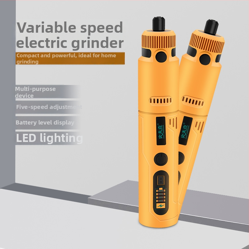 Mini ručné elektrické brúsko – napájanie zo zásuvky, 8V, 0,228 kg, na brúsenie, leštenie, gravírovanie a vŕtanie