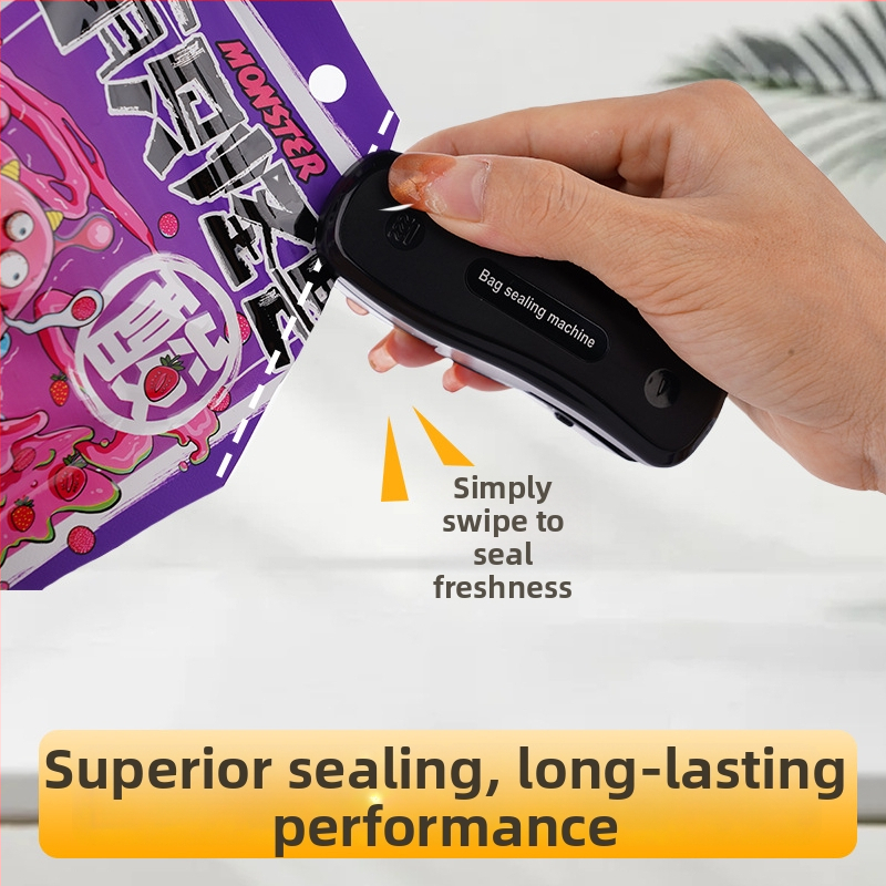 USB-C zátvárací klip, prenosný ručný uzatvárač na snacky, možnosť potlače loga