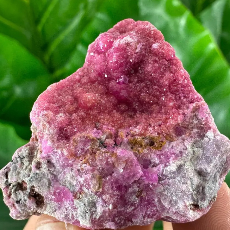 Piesă decorativă din cristal, formă geometrică, calcit de cobalt cristal, ambalaj în pungă PP, stil modern minimalist