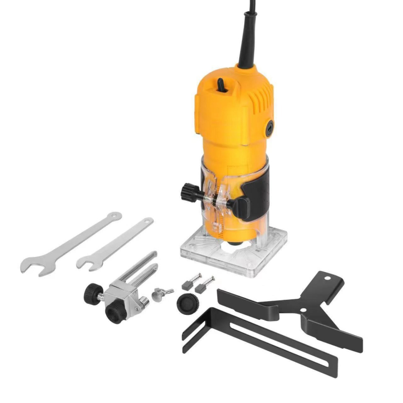 Μηχανή Φρεζαρίσματος και Χαράξεων για Ξύλο με Διατρήσεις, Ολικής Χαλκού Κατασκευής, 220V AC, Μονοφασική, Κωδικός Προϊόντος 3700