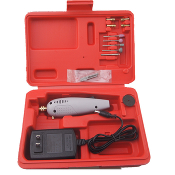 Mini električna bušilica s graviranjem – mrežno napajanje 12V, 8W, čeljusta 3 mm, kabel 1,2 m, 10000 ok/min (serija LS-100)