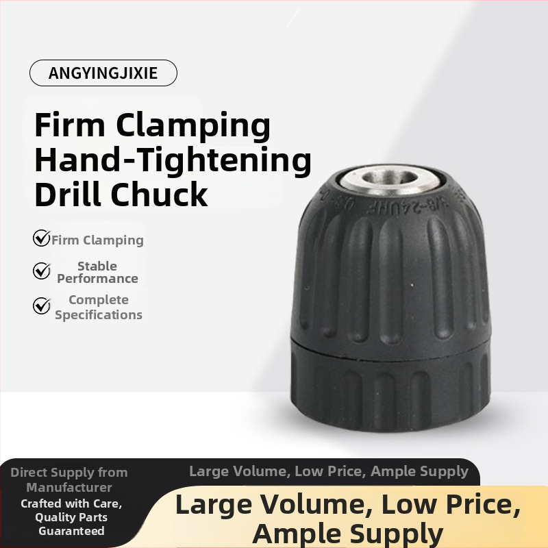 Elektromos fúrógép tokmány, rugós tokmány, kézi rögzítés, magas széntartalmú acél, kézi fúróhoz