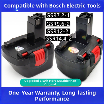 Bonneway baterija za Bosch GSR, bežična bušilica, 7.2–14.4V, 1.5Ah