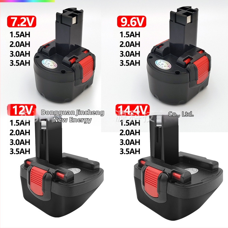 Bonneway baterija za Bosch GSR, bežična bušilica, 7.2–14.4V, 1.5Ah