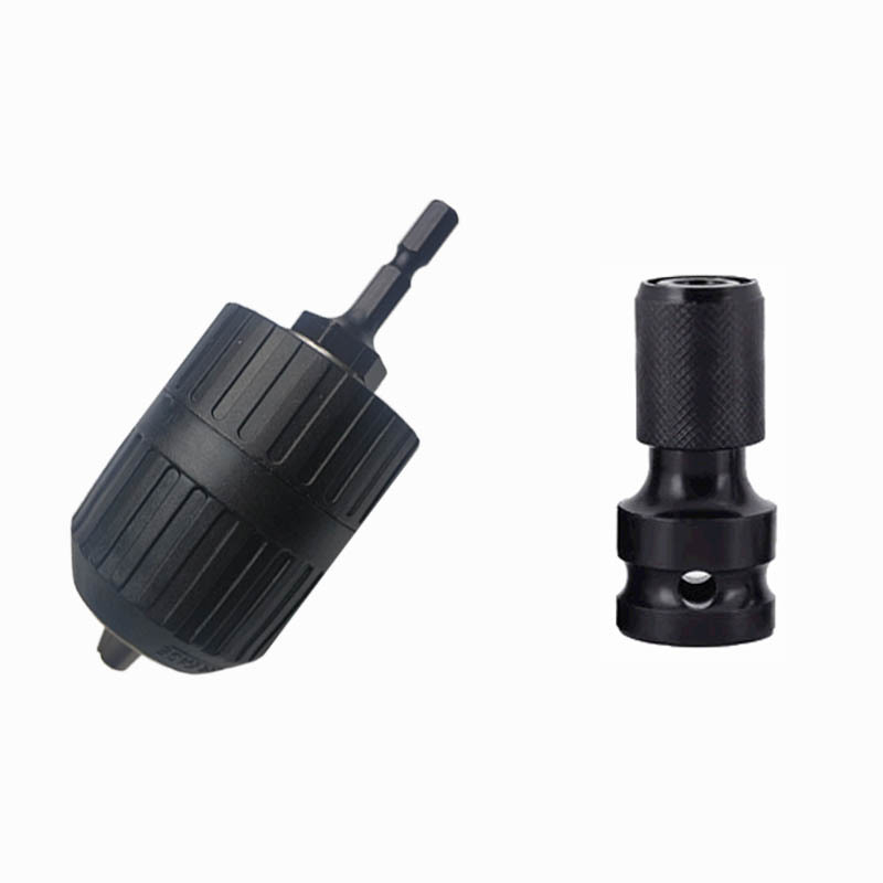 Čeljust za bušilicu s tri čeljusti, automatsko zaključavanje, s ključem, tijelo od željeza, raspon 10–13 mm