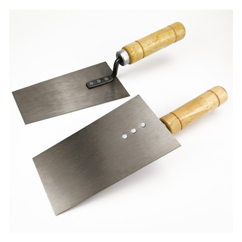 Мистрия за мазилка с дълга дръжка за полагане на плочки и зидарски работи — Gold Front