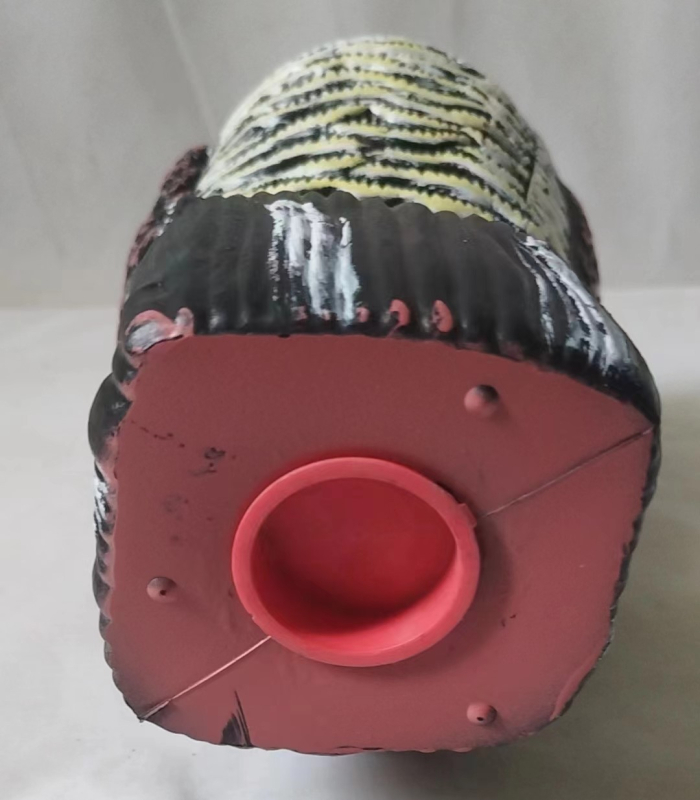 Sova vrtna imitacija s pokretnom glavom — PE plastika, Blow molding, Pastoralni stil, Za dvorište (Hong Xi)