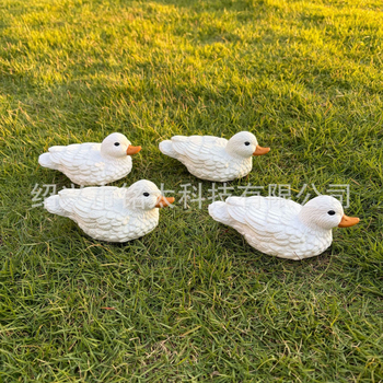 Plutajuća ukrasna patka za vrt i ribnjak – PE materijal, kineski stil, dekor vodnog pejzaža