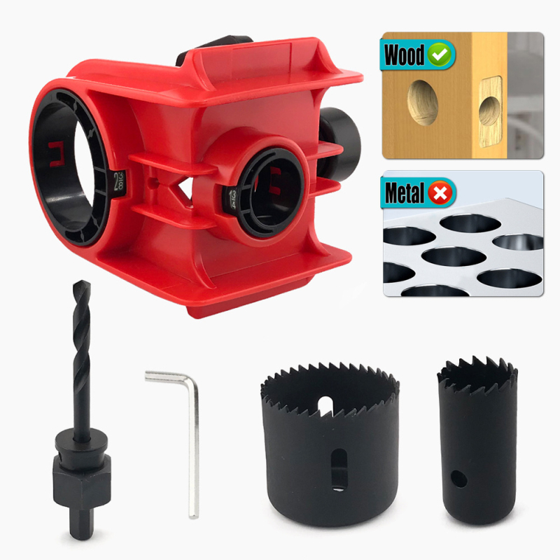 Ball Lock Hole Opener za drvena vrata, 530 g, alat za bušenje otvora u drvetu