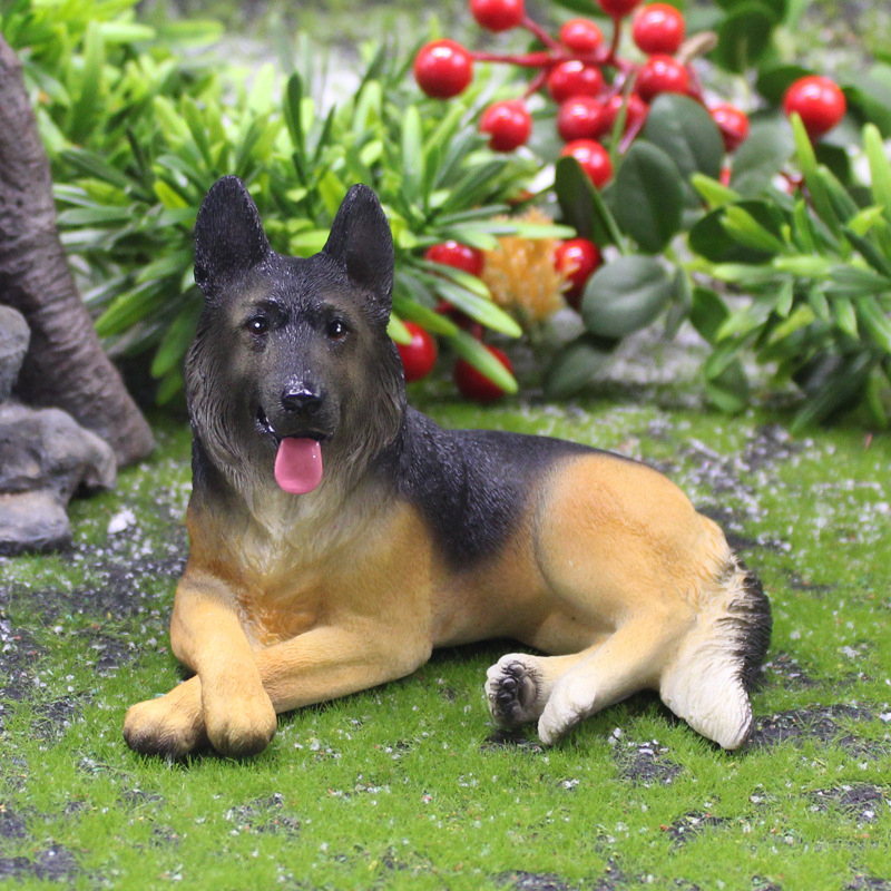 Pastorális stílusú juhász modell gyantából, asztali dekoráció, márka Yizun