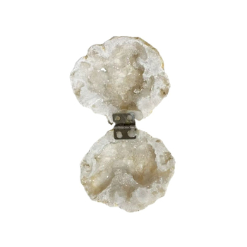 Geode κουτί κοσμημάτων με μαροκινού εσωτερικό, εμφάνιση ακατέργαστου λίθου, χειροποίητα κρυσταλλικά διακοσμήματα