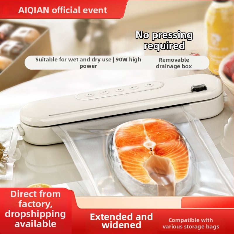 Mašina za vakuumiranje - Automatska, kućna upotreba - Funkcija brtvljenja - Brand ykdkmk