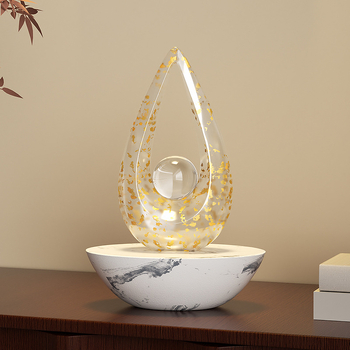 Gyanta művészeti dísz a lakás dekorációjához, Yazun, kínai stílus, gyanta alkotások