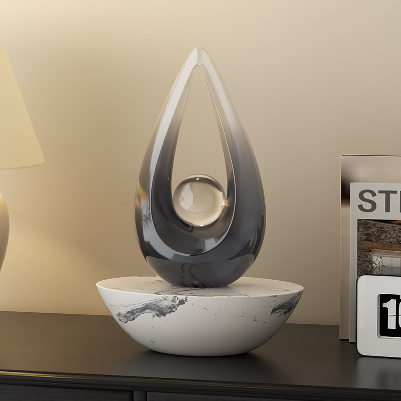 Gyanta művészeti dísz a lakás dekorációjához, Yazun, kínai stílus, gyanta alkotások