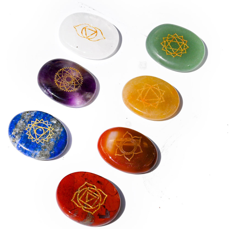 Ametiszt kristály dísztárgy — természetes ametiszt kristály, modern egyszerű stílus, flanel tasak