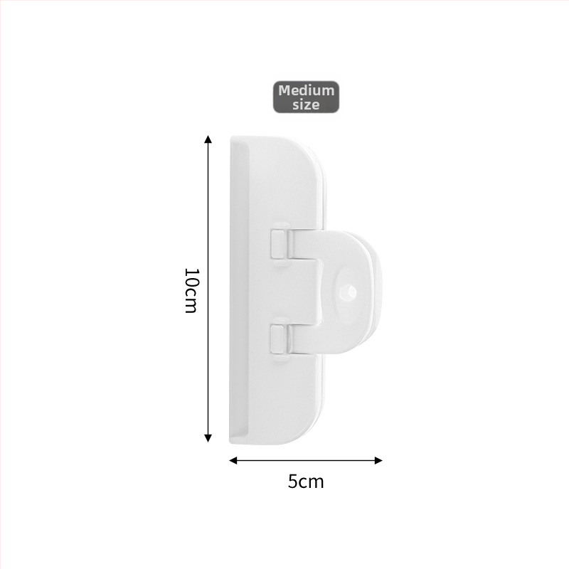 Zatvárací klip na tašky, Qiao le, 1 balenie 2 kusy, moderný minimalistický štýl