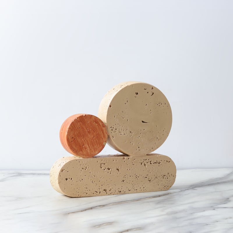 Držač za knjige od smole, nordijskog stila, Back garden