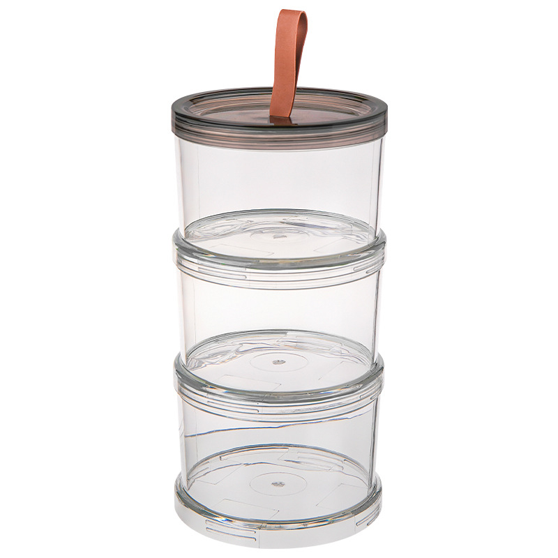 Élelmiszer-biztonságos műanyag fűszertároló doboz, nyolcszögletű, tömítő fedéllel, egymásra rakható