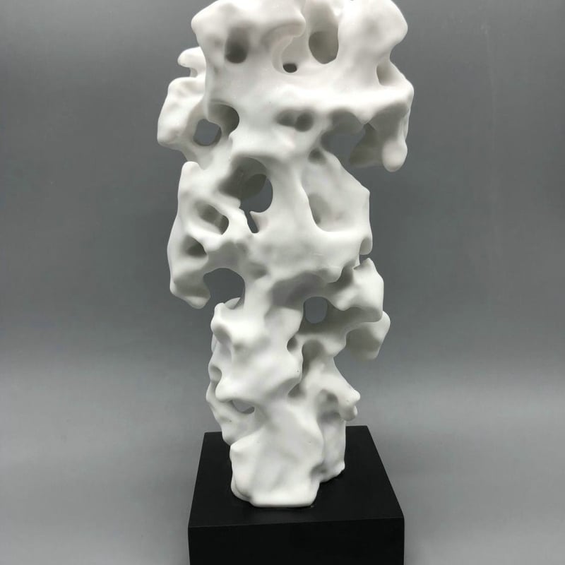 Figura od smole za ured, modernog minimalističkog stila, Taihu stone element, u drvenoj kutiji