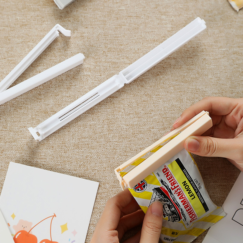 Clip sigiliu din plastic pentru ambalaj PVC | Cherry blossom brand | Origine: Shantou | Lansare iarna 2023 | Logo tipărit: OK