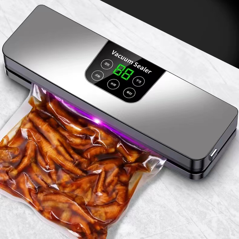 Vakuumska zatvarač hrane – automatska, dvostruka upotreba suho/mokro, model 08, kompaktni stroj za pakiranje hrane