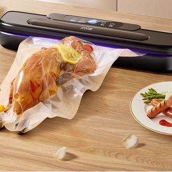 Kućna vakuumska mašina za zatvaranje s LCD zaslonom, ABS kućište, 120W, 220V, kapacitet <500 ml