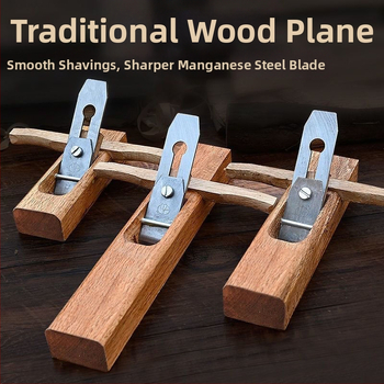 Set tesarskih planera — ručno izrađeni dugi i kratki planeri, set alata za stolariju, DIY