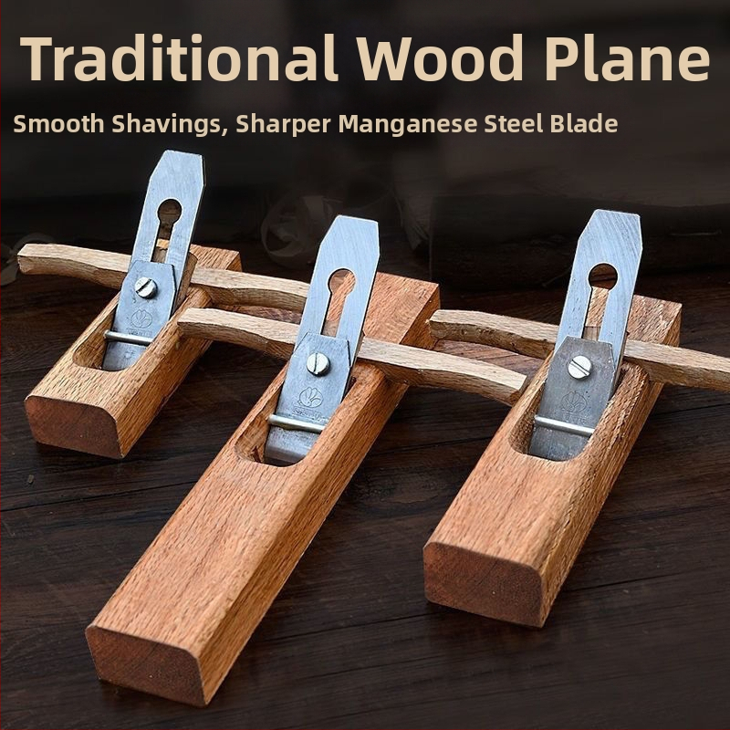 Set tesarskih planera — ručno izrađeni dugi i kratki planeri, set alata za stolariju, DIY