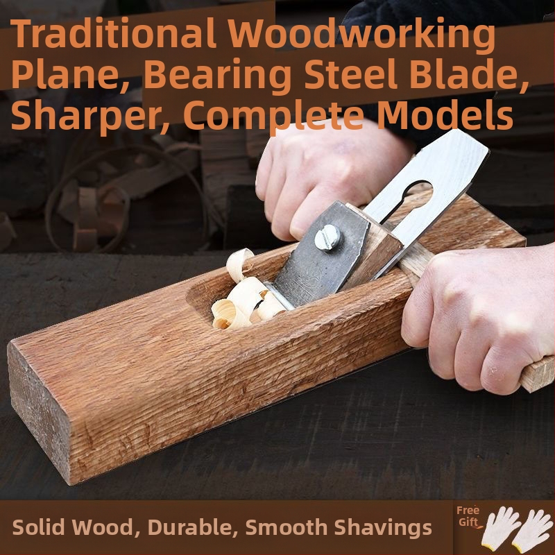Set tesarskih planera — ručno izrađeni dugi i kratki planeri, set alata za stolariju, DIY