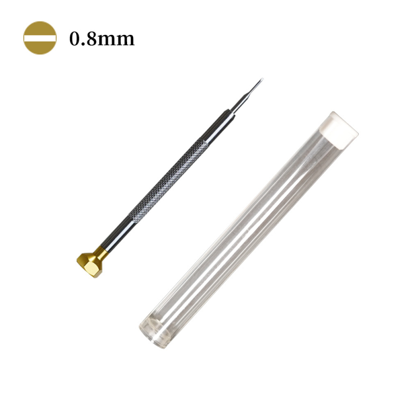 Qiantian set odvijača za popravak satova, šesterokutni vrh, nemagnetičan, neizoliran, Cr_V krom-vanadijska čeli, 0.012 kg, pogodno za satove