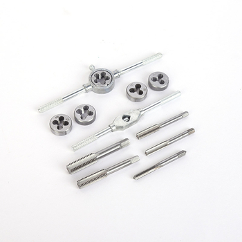 Ruiteng Hardware Σετ Tap and Die – Χειροκίνητο Κλειδί Tap και Σετ Die, 12 τεμάχια