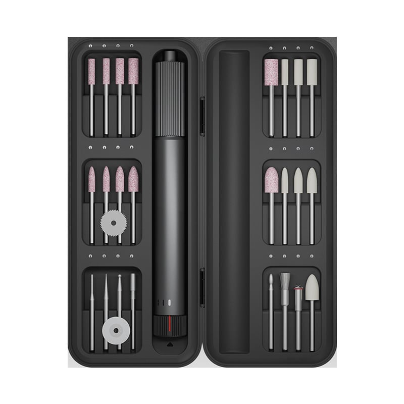 UFTOOLS Многофункционална електрическа мини ръчна шлайфмашина за нефрит и дърворезба – акумулаторна литиева батерия, 376 г