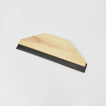 Μαχαίρι στόκου με ξύλινο χερούλι, καουτσούκ λάμα, αδιάβροχος σχεδιασμός για βαφή