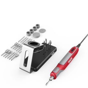 Jade faragáshoz elektromos kézi csiszoló, 32 darabos készlet, mikro csiszoló, dugaszolható 4.2 V