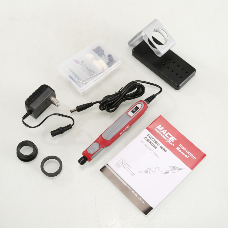 Jade faragáshoz elektromos kézi csiszoló, 32 darabos készlet, mikro csiszoló, dugaszolható 4.2 V