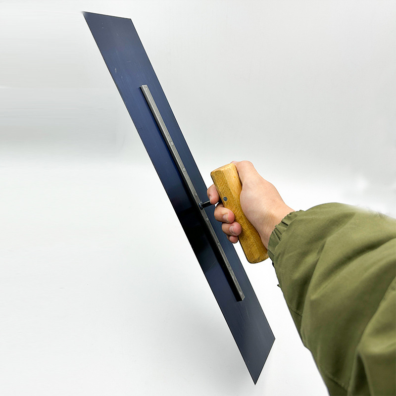 Cuțit de tencuială cu lamă lungă, 300–500 mm lungime, grosime 0,5 mm, pentru tencuieli pe pereți și aplicarea chitului