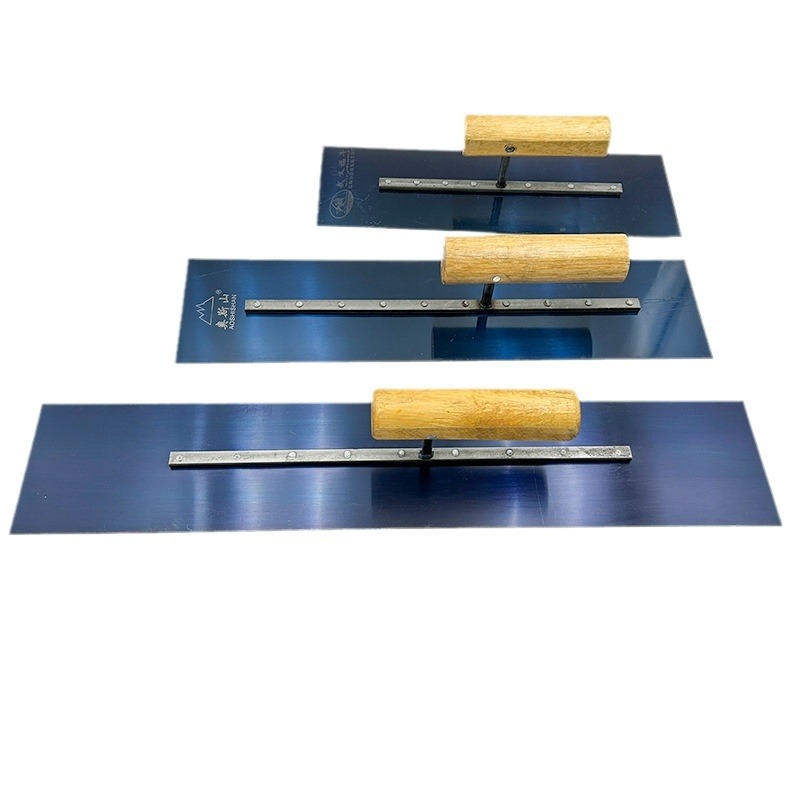 Cuțit de tencuială cu lamă lungă, 300–500 mm lungime, grosime 0,5 mm, pentru tencuieli pe pereți și aplicarea chitului