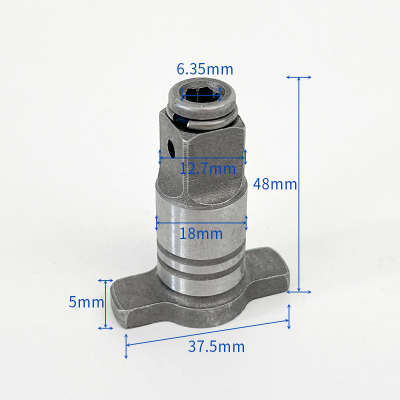 Cap adaptor pentru cheie electrică cu utilizare dublă, ax pătrat, ax în formă de T, adaptor multifuncțional pentru biti