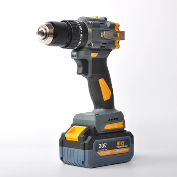 Bormașină de mână cu baterie Li‑ion 20V, cu impact, fără perii, reîncărcabilă, stil pistol