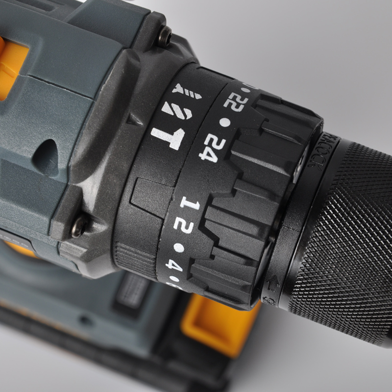 Bormașină de mână cu baterie Li‑ion 20V, cu impact, fără perii, reîncărcabilă, stil pistol