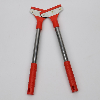 Cuțit de curățare pentru sticlă, cu mâner lung, lamă din oțel carbon și mâner din oțel inoxidabil și plastic