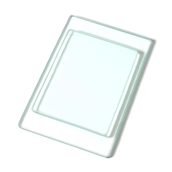 Placă de lustruire a marginii sticlei pentru sticlă securizată – placă de susținere robustă, spate rugos, utilizare DIY, greutate 255–430 g