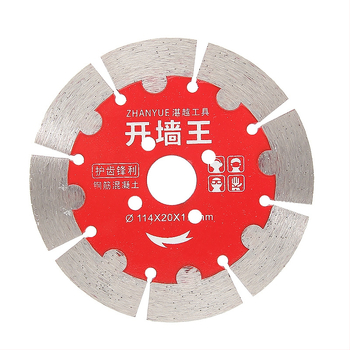 Diamantni disk za rezanje kanala u betonskim pregradama, model 114, sinterizacija, Cham Yue