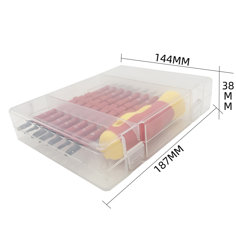 Set izolant de șurubelnițe pentru electricieni — magnetic, din oțel CR-V, capete Phillips și plate, 0,4 kg