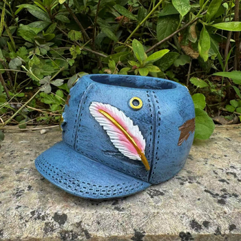 Διακοσμητικό ρητίνης για γλάστρες – εξωτερικός κήπος, μοντέρνο μινιμαλιστικό στυλ, κατάλληλο για παχύφυτα και λουλούδια