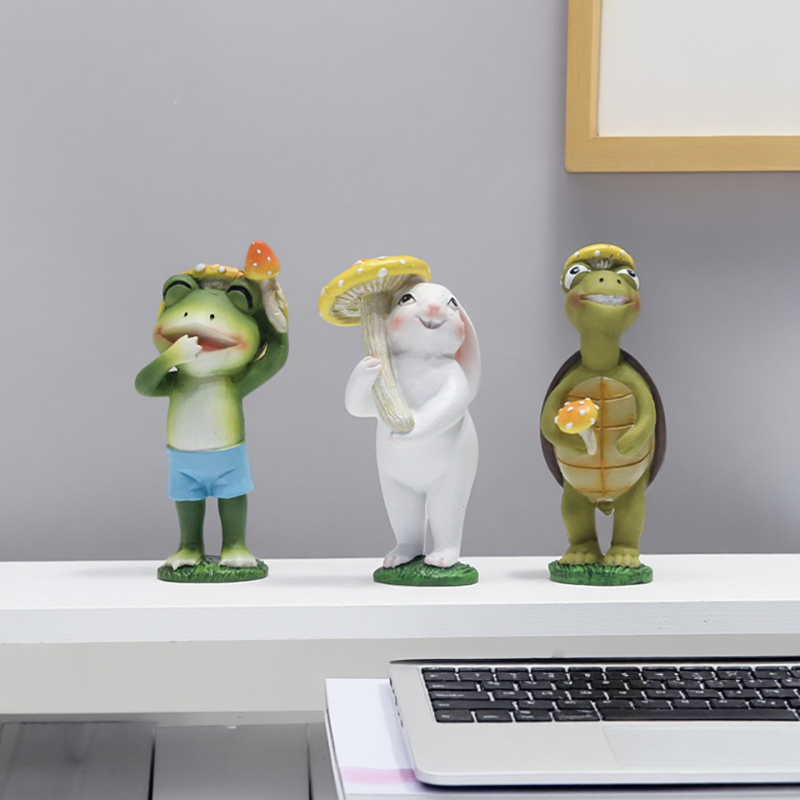 Γλυπτό κήπου από ρητίνη Jianhong – Αριθμός προϊόντος JH001474, Στυλ American Country, Συσκευασία σε χαρτοκιβώτιο